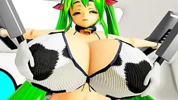 Cow girl hottie big milk expansion