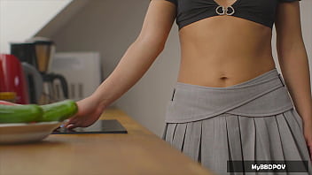 Anal veggie stuffing for young alysa gap