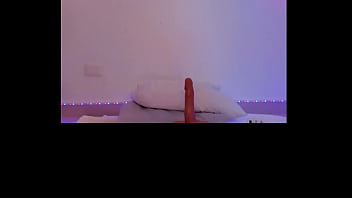 Beautiful wife video call with husband coworker