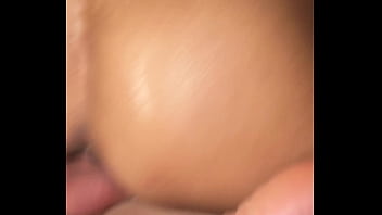 The juicy and tanned ass of veronica leal smoothly drives my dick