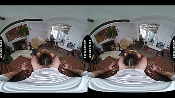 Pov horny milf lets you cum on her pussy