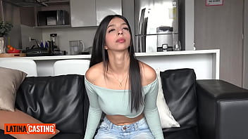 Latina cutie catalina wants to make it big and starts with casting