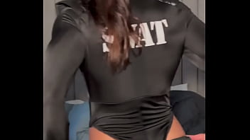 Galagan in swat attire