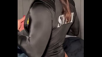 Galagan in swat attire