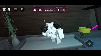 Cogiendo en roblox