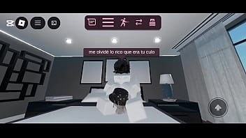Cogiendo en roblox