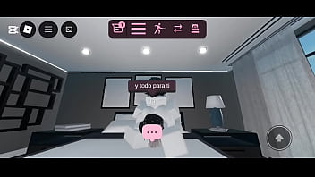 Cogiendo en roblox