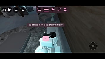 Cogiendo en roblox