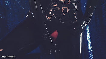 Latex milf with natural big tits and huge ass arya grander