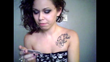 Bailey page petite babe on cam with pierced perky tits shares clips