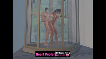 En la ducha en medio de latormenta