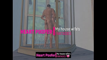 En la ducha en medio de latormenta