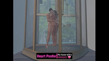 En la ducha en medio de latormenta