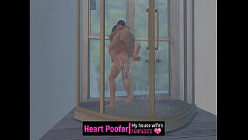 En la ducha en medio de latormenta