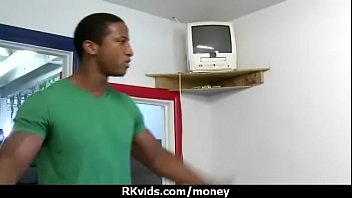 Sexy exhibitionist gfs are paid cash for some public fucking 7