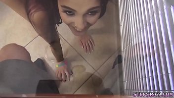 Teen jumping on dick and rough kitchen sex ebony sucking stepbros