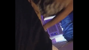 She tried to eat it with