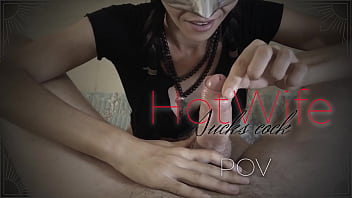 Hotwife sucks cock