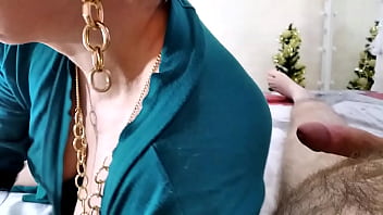 The passion and tenderness of a mature bitch for her husband's dick