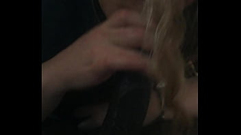 White pawg sucking black dick