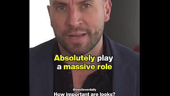 Award winning porn star stirling cooper debunks do looks for men matter to get laid