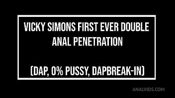 Vicky simons tall brazilian cutie second porn & first double anal dapbreakin dap 0% pussy monster cock gapes