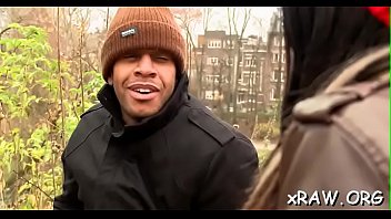 Savage arse stab with a slut