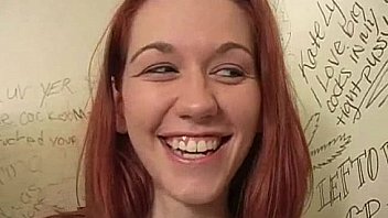 Horny girl sucking her first big white cock anonymously 24