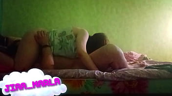 High quality blowjob and cunnilingus in the 69 position after a bath