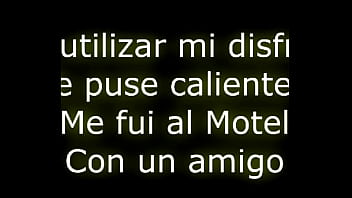 Compré lencería nueva y le hablé a mi amigo para modelarle