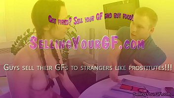 Girlfriend held while pussy is fucked