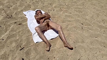 Having fun one morning at polo beach on the north shore of oahu