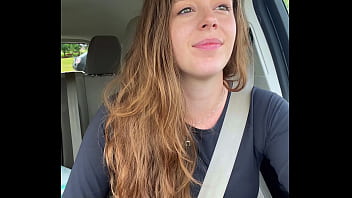 Going thru a mcdonald's drive thru while trying not to cum