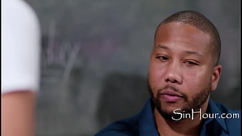 Riding her handsome black psych professor