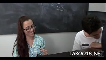 Charming teen pleases schlong expertly Charming teen pleases schlong expertly