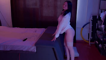 Alexa moore cutie in a shirt gets fucked in the ass