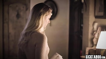 Hot babe swallowed big hard penis