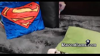 Teen in bikini blows bubbles