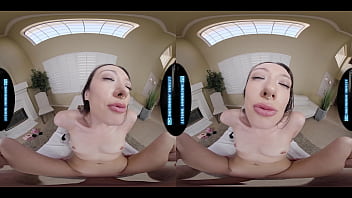 Sage hunter seduces you in vr massage fuck