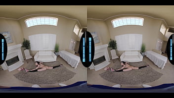 Sage hunter seduces you in vr massage fuck