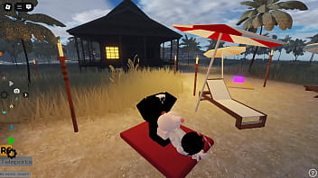 Releasing a load on the sexy bitch bootjob roblox egirl