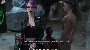 Taboo university #76 black college girl drags me into a cave and gives me a very sloppy blowjob