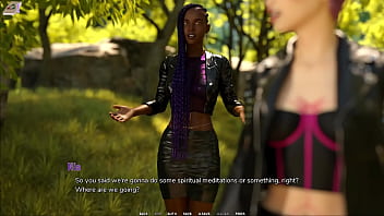 Taboo university #76 black college girl drags me into a cave and gives me a very sloppy blowjob