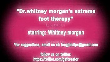 Morgan's extreme foot therapy