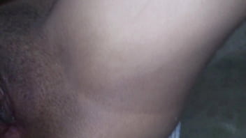 Cuckold taking care of jade's pussy that was used a lot by the eater