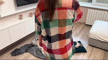 Cumshot twice creampie for girl and cum on stepmom's tits deepthroat loud moans milf missionary doggystyle pov