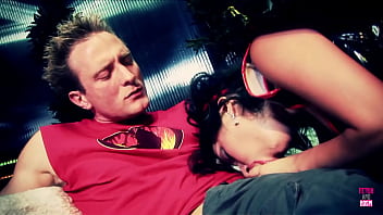 The individual aspires to engage in sexual intercourse with a brunette costumed as a ladybug