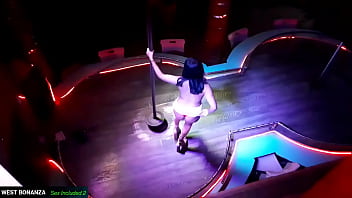 Coworker blowjob #3 topless dance & suck her pussy