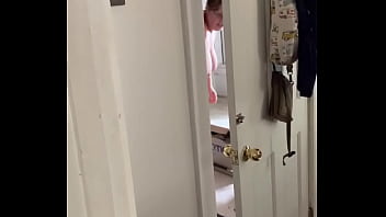 Strolling around naked