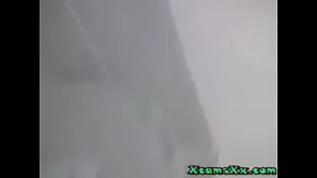 Hot skype girl in airplane's toilet